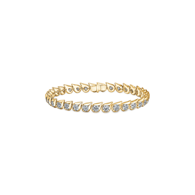 HEARTS ON FIRE LLC LU Droplet Bracelet