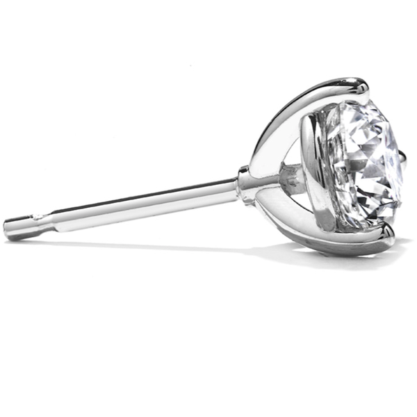 HEARTS ON FIRE LLC .70-.78ct Hearts on Fire 18kt White Gold Stud Earrings