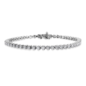 HEARTS ON FIRE LLC Temptation Three-Prong Bracelet