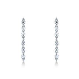 HEARTS ON FIRE LLC Aerial Dewdrop Stiletto Earrings