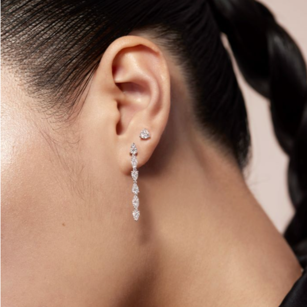 HEARTS ON FIRE LLC Aerial Dewdrop Stiletto Earrings