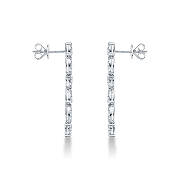 HEARTS ON FIRE LLC Aerial Dewdrop Stiletto Earrings