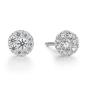 HEARTS ON FIRE LLC Tessa Diamond Circle Earrings