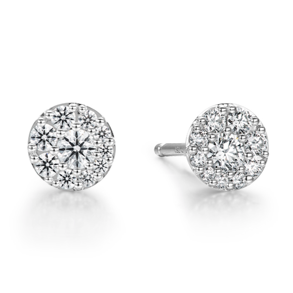 HEARTS ON FIRE LLC Tessa Diamond Circle Earrings