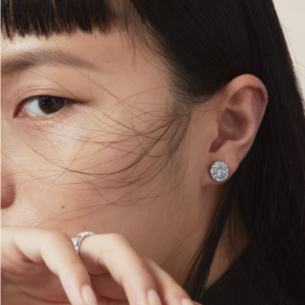 HEARTS ON FIRE LLC Tessa Diamond Circle Earrings