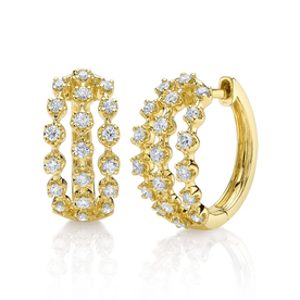 SHY CREATION INC SC55028702 - 14ky .42 Crown Hoops