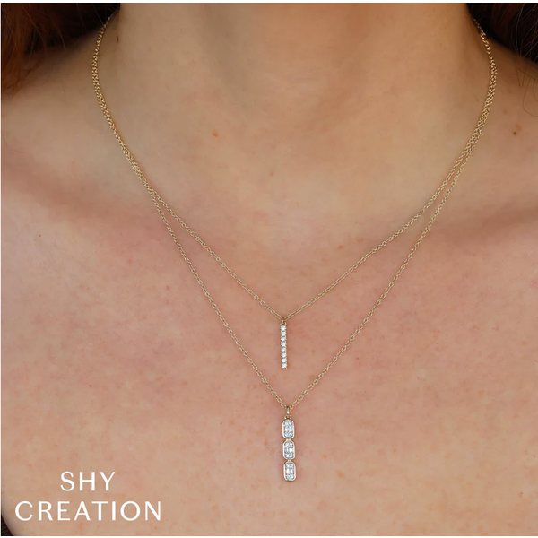 SHY CREATION INC SC55027460RD - 14ky .14 Dia Necklace