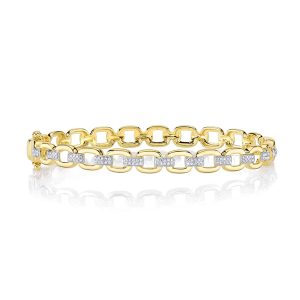 SHY CREATION INC SC55026598RDZS - 14ky .25 Dia Link Bracelet