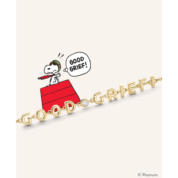 MONICA RICH KOSANN 18K Yellow Gold "GOOD GRIEF" Bracelet