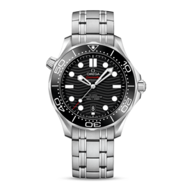 OMEGA Diver 300M Seamaster Steel Chrono Black