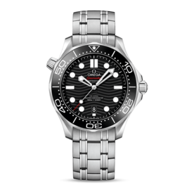 OMEGA Diver 300M Seamaster Steel Chrono Black