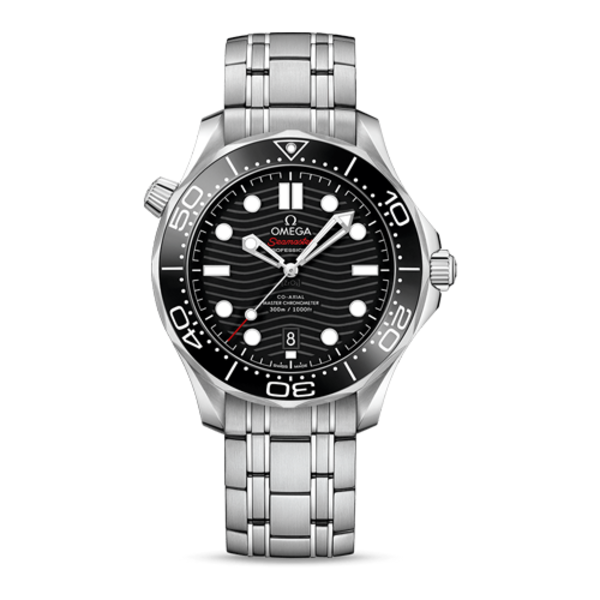OMEGA Diver 300M Seamaster Steel Chrono Black