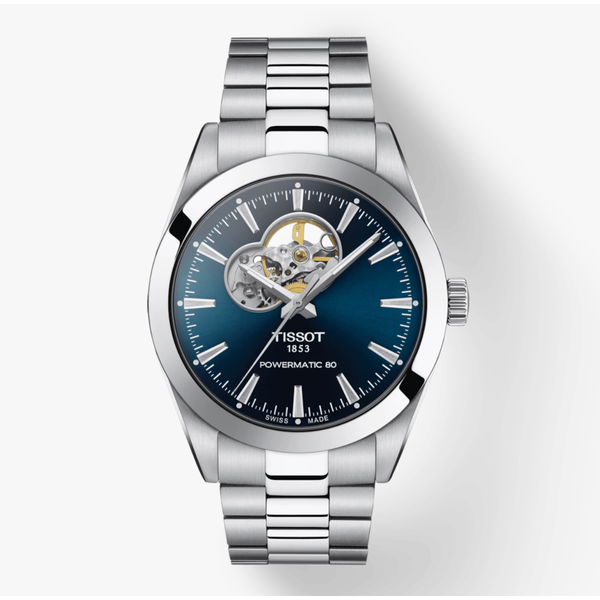 TISSOT watches Gentleman Open Heart PW80 BL