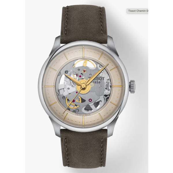TISSOT watches Skeleton