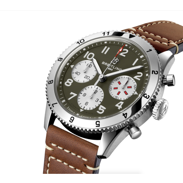 BREITLING Classic AVI Chronograph 42 Curtiss Warhawk