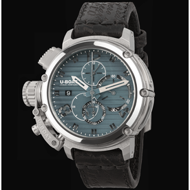 U-BOAT CHIMERA 46MM CHRONO SS BLU