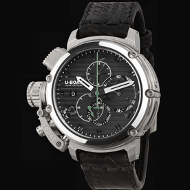 U-BOAT CHIMERA 46MM CHRONO SS NERO