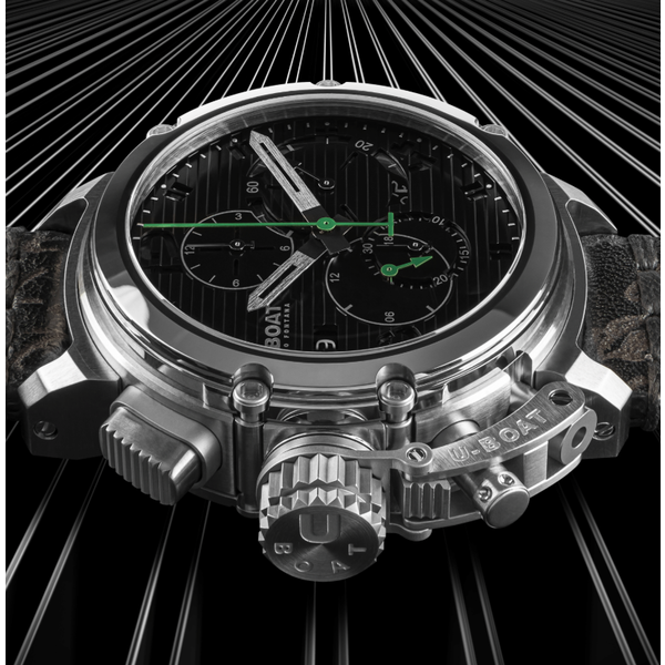 U-BOAT CHIMERA 46MM CHRONO SS NERO U-BOAT CHIMERA 46MM CHRONO SS NERO