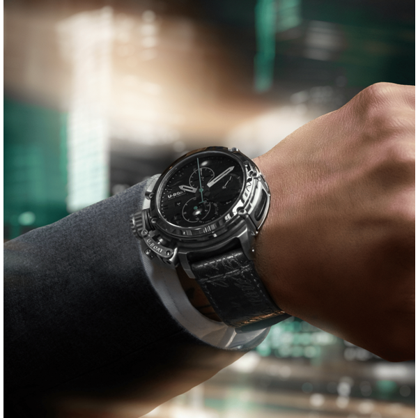 U-BOAT CHIMERA 46MM CHRONO SS NERO U-BOAT CHIMERA 46MM CHRONO SS NERO