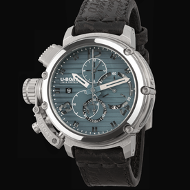 U-BOAT CHIMERA 46MM CHRONO SS BLU