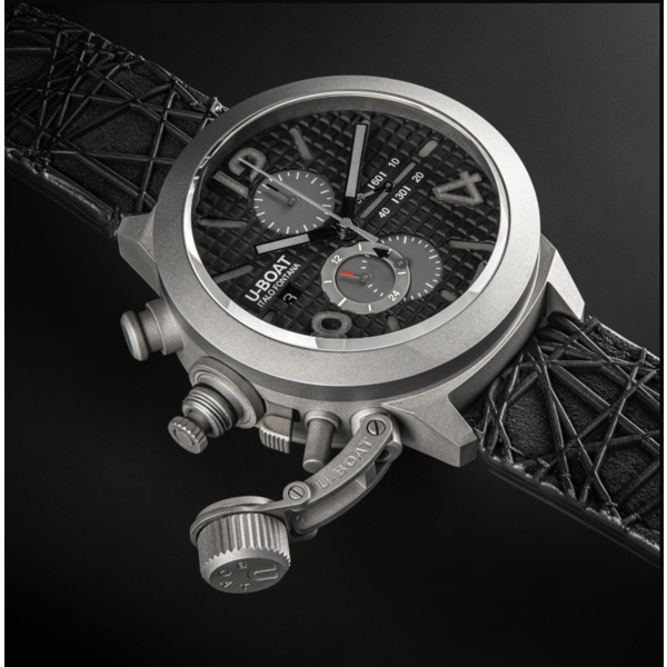U-BOAT CLASSICO 45 TITANIUM TUNGSTEN BLACK