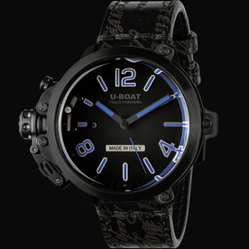 U-BOAT CAPSULE 50MM PVD BK BL