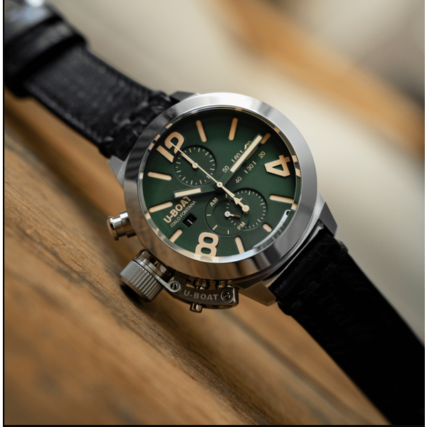 U-BOAT CLASSICO 45 TUNGSTENO CAS GREEN