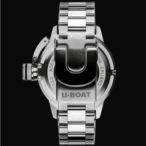 U-BOAT SOMMERSO CERAMIC GREEN/MT BRACELET