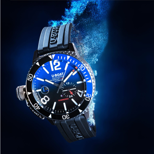U-BOAT SOMMERSO CERAMIC BLUE 46mm U-BOAT SOMMERSO CERAMIC BLUE 46mm
