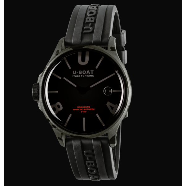 U-BOAT DARKMOON 40 MM BK GREY CURVED CAMOUFLAGE