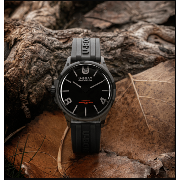 U-BOAT DARKMOON 40 MM BK GREY CURVED CAMOUFLAGE