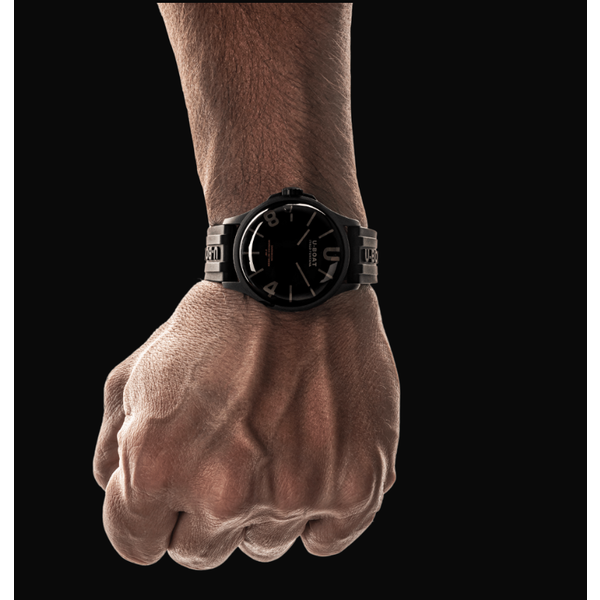 U-BOAT DARKMOON 40 MM BK GREY CURVED CAMOUFLAGE