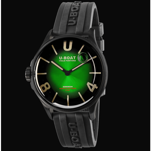 U-BOAT DARKMOON GREEN PVD SOLEIL 40mm