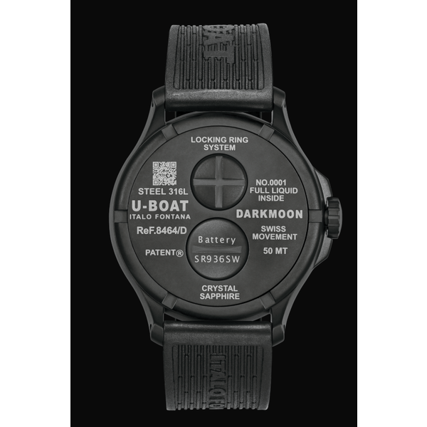 U-BOAT DARKMOON BLACK PVD 44mm