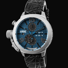 U-BOAT CLASSICO 45 TITANIUM TUNGSTEN BLUE