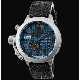 U-BOAT CLASSICO 45 TITANIUM TUNGSTEN BLUE
