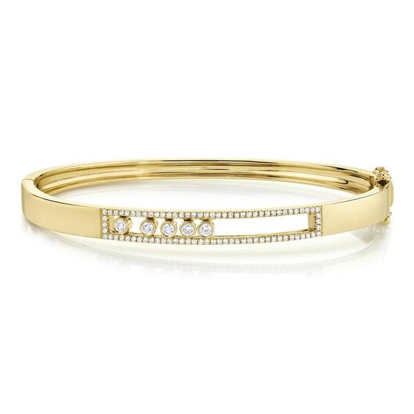 SHY CREATION INC SC55005390ZS - 14ky .42 Dia Slider Bangle