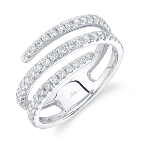 SHY CREATION INC 14kt White Gold .61 Diamond Ring