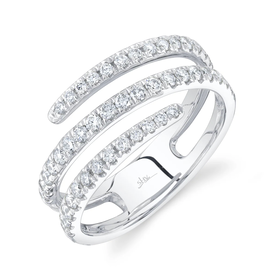 SHY CREATION INC 14kt White Gold .61 Diamond Ring
