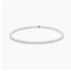 YOKO Classic 18K Gold Freshwater Pearl Necklace