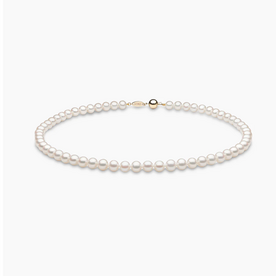 YOKO Classic 18K Gold Freshwater Pearl Necklace