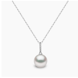 YOKO Classic 18K Gold Freshwater Pearl Drop Pendant