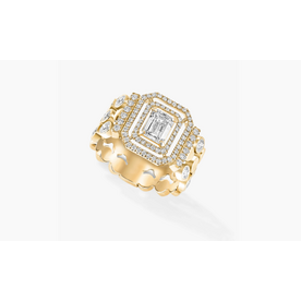 MESSIKA D-Vibes Multi-Row Ring 18kt Yellow Gold Diamond Ring