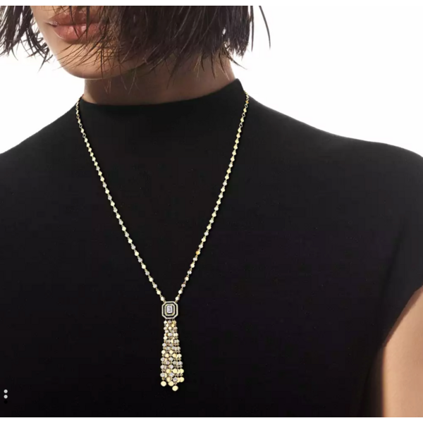 MESSIKA D-Vibes Tassel Yellow Gold Diamond Necklace