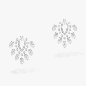 MESSIKA Desert Bloom 18kt White Gold Diamond Earrings