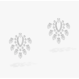 MESSIKA Desert Bloom 18kt White Gold Diamond Earrings