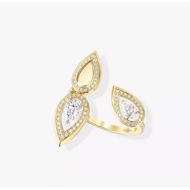 MESSIKA Fiery Trio 18kt Yellow Gold Diamond Ring