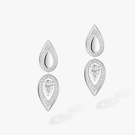 MESSIKA Fiery 0.25ct 18kt White Gold Diamond Earrings