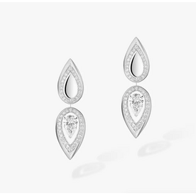 MESSIKA Fiery 0.25ct 18kt White Gold Diamond Earrings
