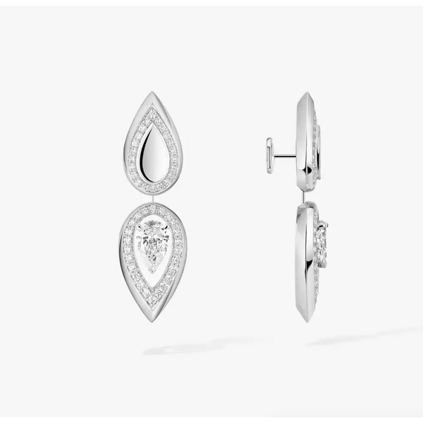 MESSIKA Fiery 0.25ct 18kt White Gold Diamond Earrings